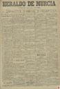 [Ejemplar] Heraldo de Murcia (Murcia). 8/8/1898.