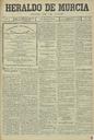 [Ejemplar] Heraldo de Murcia (Murcia). 26/11/1898.
