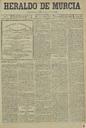 [Ejemplar] Heraldo de Murcia (Murcia). 12/12/1898.