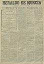 [Ejemplar] Heraldo de Murcia (Murcia). 26/12/1898.