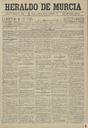 [Ejemplar] Heraldo de Murcia (Murcia). 13/1/1899.