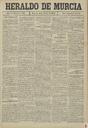 [Ejemplar] Heraldo de Murcia (Murcia). 14/1/1899.