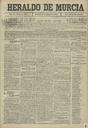 [Ejemplar] Heraldo de Murcia (Murcia). 10/3/1899.
