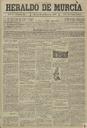 [Ejemplar] Heraldo de Murcia (Murcia). 27/3/1899.