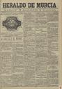 [Ejemplar] Heraldo de Murcia (Murcia). 3/4/1899.