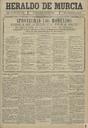 [Issue] Heraldo de Murcia (Murcia). 29/4/1899.