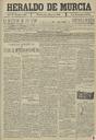 [Ejemplar] Heraldo de Murcia (Murcia). 12/5/1899.