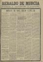 [Issue] Heraldo de Murcia (Murcia). 26/5/1899.