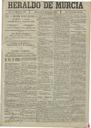 [Ejemplar] Heraldo de Murcia (Murcia). 10/8/1899.