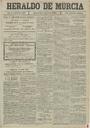 [Ejemplar] Heraldo de Murcia (Murcia). 13/8/1899.