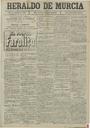 [Ejemplar] Heraldo de Murcia (Murcia). 17/8/1899.
