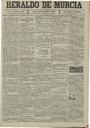 [Ejemplar] Heraldo de Murcia (Murcia). 18/8/1899.