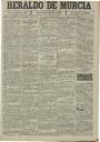 [Issue] Heraldo de Murcia (Murcia). 18/8/1899.