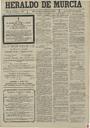 [Issue] Heraldo de Murcia (Murcia). 20/8/1899.