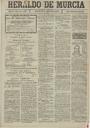 [Ejemplar] Heraldo de Murcia (Murcia). 24/8/1899.