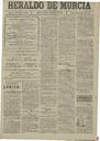 [Ejemplar] Heraldo de Murcia (Murcia). 25/8/1899.