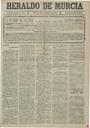 [Ejemplar] Heraldo de Murcia (Murcia). 26/8/1899.