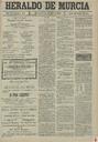 [Ejemplar] Heraldo de Murcia (Murcia). 31/8/1899.