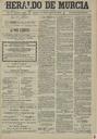 [Ejemplar] Heraldo de Murcia (Murcia). 3/9/1899.