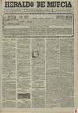 [Ejemplar] Heraldo de Murcia (Murcia). 16/9/1899.