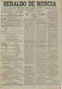 [Ejemplar] Heraldo de Murcia (Murcia). 23/9/1899.