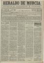 [Ejemplar] Heraldo de Murcia (Murcia). 3/10/1899.