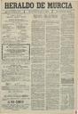 [Ejemplar] Heraldo de Murcia (Murcia). 5/10/1899.