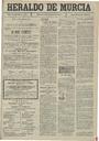 [Issue] Heraldo de Murcia (Murcia). 7/10/1899.