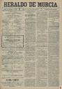 [Ejemplar] Heraldo de Murcia (Murcia). 9/10/1899.