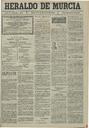 [Ejemplar] Heraldo de Murcia (Murcia). 11/10/1899.