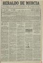[Ejemplar] Heraldo de Murcia (Murcia). 13/10/1899.