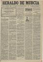 [Ejemplar] Heraldo de Murcia (Murcia). 23/10/1899.