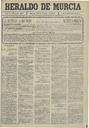 [Ejemplar] Heraldo de Murcia (Murcia). 25/10/1899.