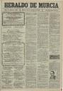 [Issue] Heraldo de Murcia (Murcia). 28/10/1899.