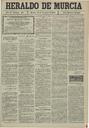 [Ejemplar] Heraldo de Murcia (Murcia). 30/10/1899.