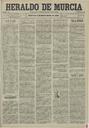 [Ejemplar] Heraldo de Murcia (Murcia). 14/11/1899.