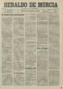 [Ejemplar] Heraldo de Murcia (Murcia). 13/3/1900.
