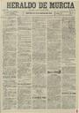 [Ejemplar] Heraldo de Murcia (Murcia). 21/3/1900.