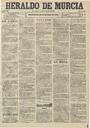 [Ejemplar] Heraldo de Murcia (Murcia). 28/3/1900.
