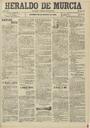 [Ejemplar] Heraldo de Murcia (Murcia). 30/3/1900.