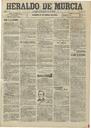 [Ejemplar] Heraldo de Murcia (Murcia). 21/4/1900.