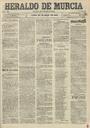 [Ejemplar] Heraldo de Murcia (Murcia). 23/7/1900.