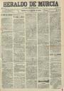 [Ejemplar] Heraldo de Murcia (Murcia). 23/8/1900.
