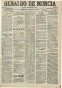 [Ejemplar] Heraldo de Murcia (Murcia). 26/8/1900.