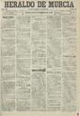 [Ejemplar] Heraldo de Murcia (Murcia). 20/9/1900.