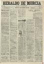 [Ejemplar] Heraldo de Murcia (Murcia). 9/10/1900.