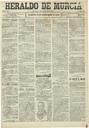 [Ejemplar] Heraldo de Murcia (Murcia). 24/11/1900.