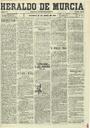 [Ejemplar] Heraldo de Murcia (Murcia). 12/4/1901.