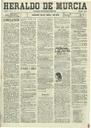 [Ejemplar] Heraldo de Murcia (Murcia). 20/4/1901.