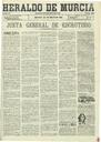 [Issue] Heraldo de Murcia (Murcia). 23/5/1901.